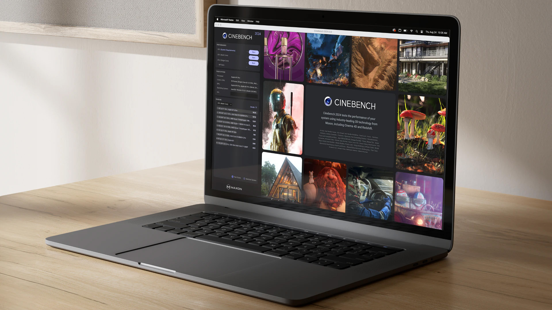 Maxon Cinebench 2024 (Notebook)