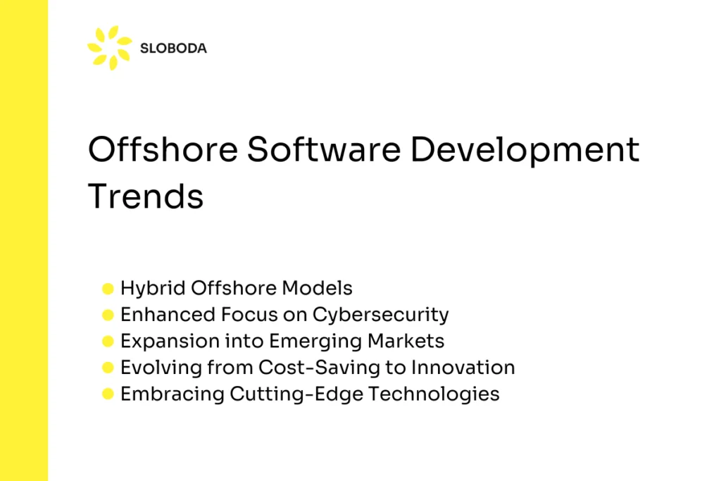 offshore software development trends