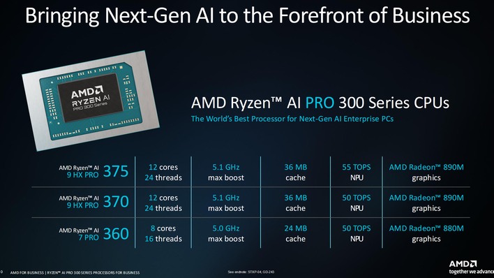 10 ryzen ai pro 300 models