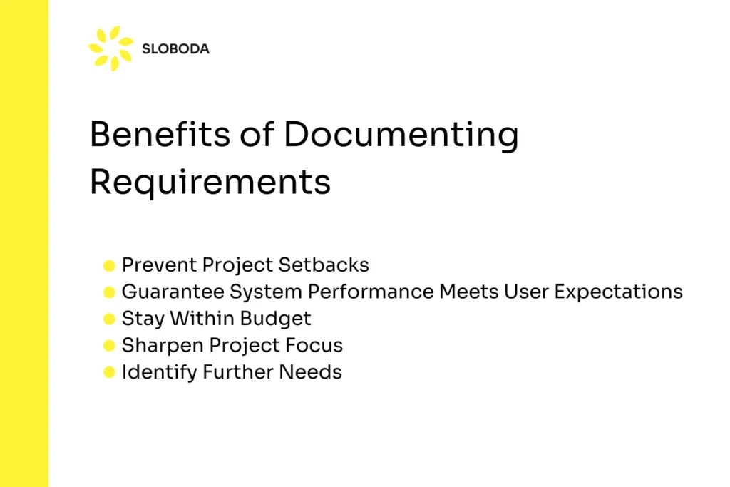 why you should document requirements