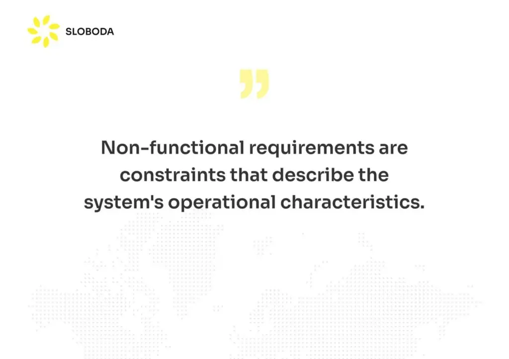 non-functional requirements definition